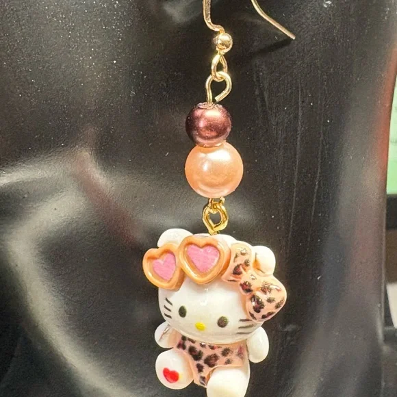 Mother Daughter Hello Kitty Earrings/2pairs - Picture 6 of 7